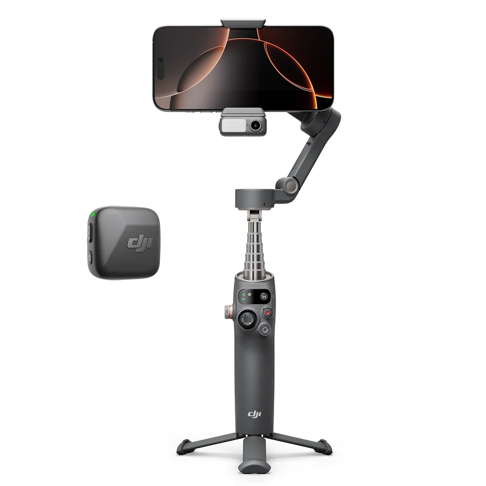 DJI Osmo Mobile 7P + Mic Mini (Infinity Black) most 58.300 Ft-ért