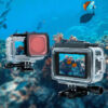 Kép 2/3 - DJI Action 3 Diving szűrő (Pink Snorkel)