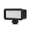 Kép 1/6 - LED lámpa (40 m-ig vízálló, 8 féle színszűrő, DJI Action/GoPro/Insta...)