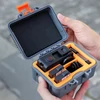 DJI Action 5 Pro/4/3 ütésálló mini koffer (szürke)