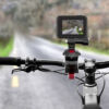Kép 1/8 - DJI Osmo Action / Pocket / Gopro univerzális biciklis/motoros rögzítő (alumínium)