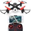 Kép 1/8 - Syma X22SW FPV HD élőkép kamerás drón szett (fekete/piros)