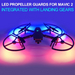 DJI Mavic 2 Pro és Zoom LED-es rotorvédő keret és felhajtható láb DJI Mavic 2 Pro és Zoom LED-es rotorvédő keret és felhajtható láb