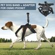 DJI Osmo Pocket kutya hám és multifunkcionális adapter (180 fokos) DJI Osmo Pocket kutya hám és multifunkcionális adapter (180 fokos)
