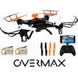 Overmax X-Bee 2.5 WiFi FPV HD kamerás komplett RC quadcopter drón szett + AJÁNDÉK AKKUMULÁTOR Overmax X-Bee 2.5 WiFi FPV HD kamerás komplett RC quadcopter drón szett + AJÁNDÉK AKKUMULÁTOR