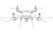 Syma X8 Pro GPS WiFi FPV HD kamerás komplett RC quadcopter drón szett Syma X8 Pro GPS WiFi FPV HD kamerás komplett RC quadcopter drón szett