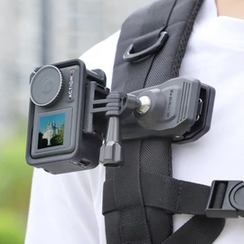 Akciókamera mágneses övcsipesz (360 fokos)
