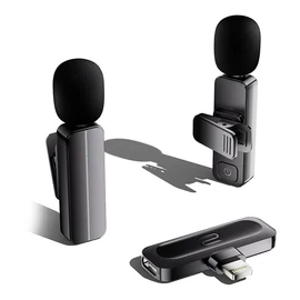 Bulatry Wireless Microphone Set (2 TX + 1 RX, Lightning)