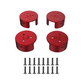 DJI Avata motor porvédő (4 darabos, piros alumínium)