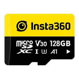 Insta 360 MicroSDXC memóriakártya 128GB, 100/100 MB/s C10, V30, UHS-II, U3, A1