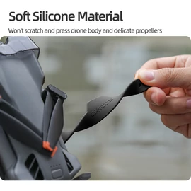 DJI Mini 5 Pro rotorrögzítő (fekete szilikon)