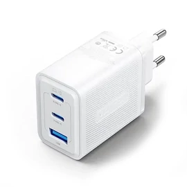 Vention 65W Portable Charger Pro (EU, 2xUSB-C, 1xUSB-A töltő, fehér)