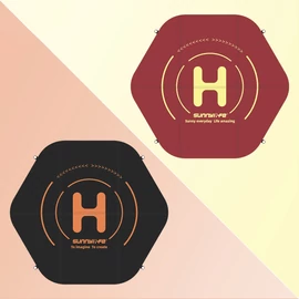 Összehajtható drón leszálló zóna (hexagonal, 60 cm)