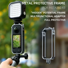 Insta 360 X3 akciókamera alumínium védőkeret