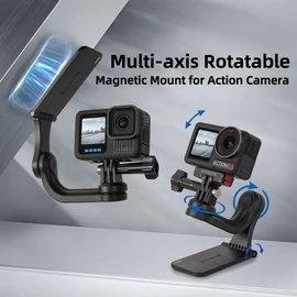 Multi-axis mágneses akciókamera rögzítő (180 fokos)