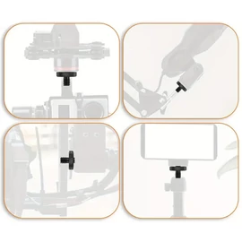 Fordító adapter akciókamerákhoz (1/4 - 1/4 colos)