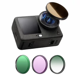 DJI Osmo Action 6 szűrőszett (CPL, ND16, Black Mist)