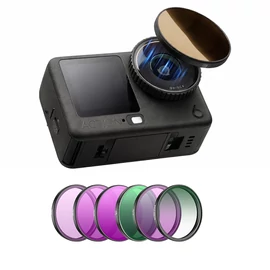 DJI Osmo Action 6 szűrőszett (CPL, ND8, ND16, ND32, ND64, Black Mist)