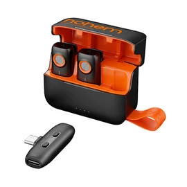 Hohem mikrofon (2TX + 1RX + USB-C töltőtok)