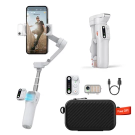Hohem iSteady V3 mobiltelefon stabilizátor világítással