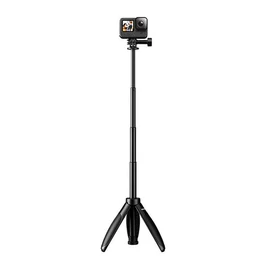 Akciókamera teleszkópos szelfibot + tripod (15-40 cm)
