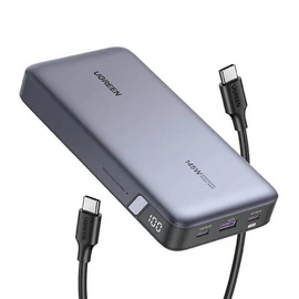 Ugreen PB205 Powerbank 25000 mAh, 1xUSB-A, 2xUSB-C,140W (szürke)