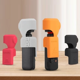 DJI Pocket 3 - szilikonos kamera védőborítás (narancs)