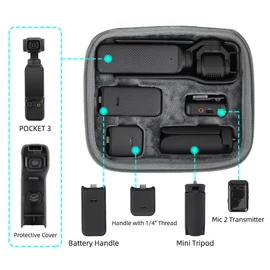 DJI Pocket 3 Creator Combo ütésálló kézitáska
