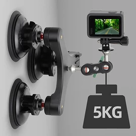 Akciókamera autós vákuumos rögzítő (triple point)