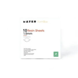 ﻿﻿﻿Mayku Formbox Resin Sheets 1,5 mm vákuumformázó lap (10 darabos, áttetsző)