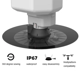 AGR intelligens vető/szóró rendszer A22 RTK drónhoz (25 literes tartállyal)