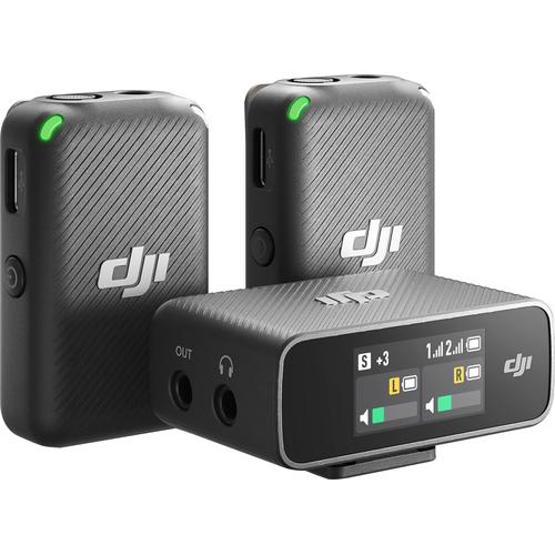 DJI Mic vezeték nélküli csiptetős dual mikrofon rendszer