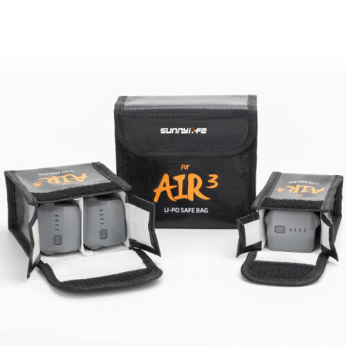 DJI Air 3 akkumulátor Safe Bag (tűzálló akkumulátor tároló tasak, 2 darabos)