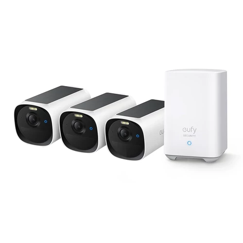ANKER Eufy Cam E40 3-Cam Kit (3 kamerás rendszer + HomeBase 2)
