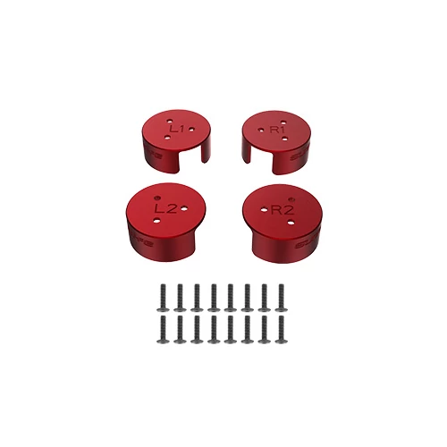 DJI Avata motor porvédő (4 darabos, piros alumínium)