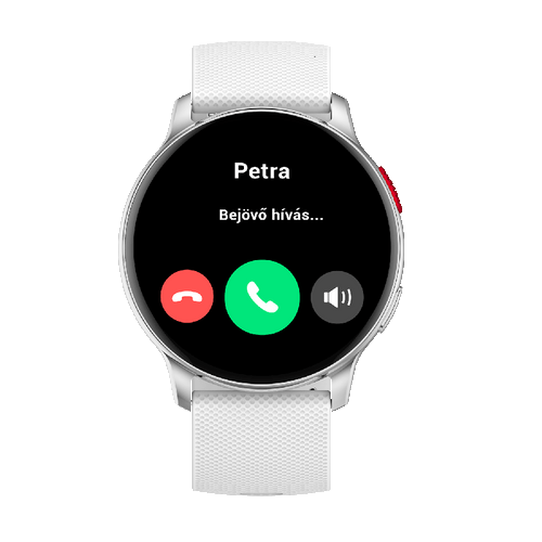 CARNEO Heiloo HR+ 2. gen. okosóra (fehér/ezüst)