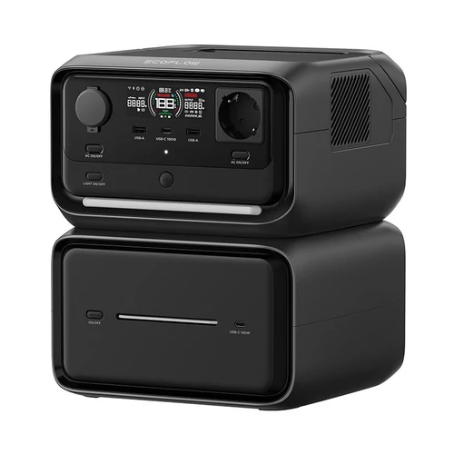 EcoFlow River 3 Max Plus hordozható erőmű (858 Wh/600 W)