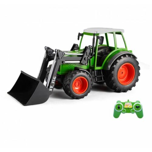 Távirányítású traktor homlokrakodóval (2,4 GHz, 1:16 méretarány)