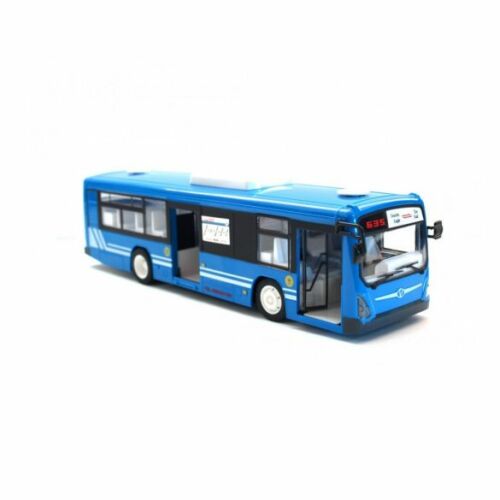 Távirányítású autóbusz nyitható ajtókkal (1:20, kék)