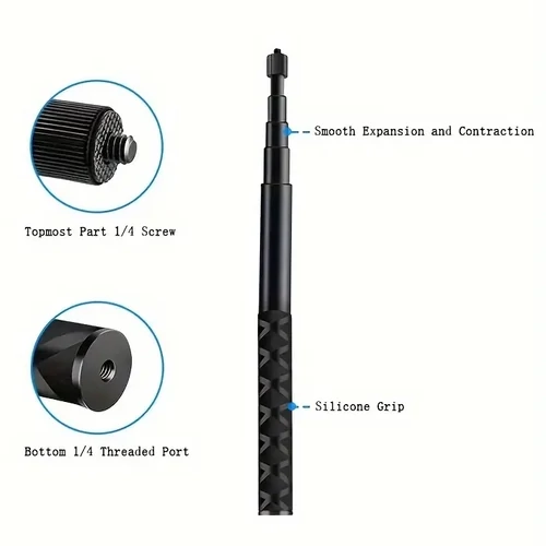 Insta 360 teleszkópos selfie rúd és bullet time rúd akciókamerához (2 méter)