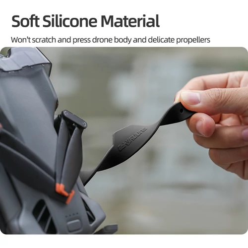 DJI Mini 5 Pro rotorrögzítő (narancssárga szilikon)