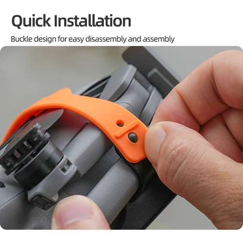 DJI Mini 5 Pro rotorrögzítő (narancssárga szilikon)