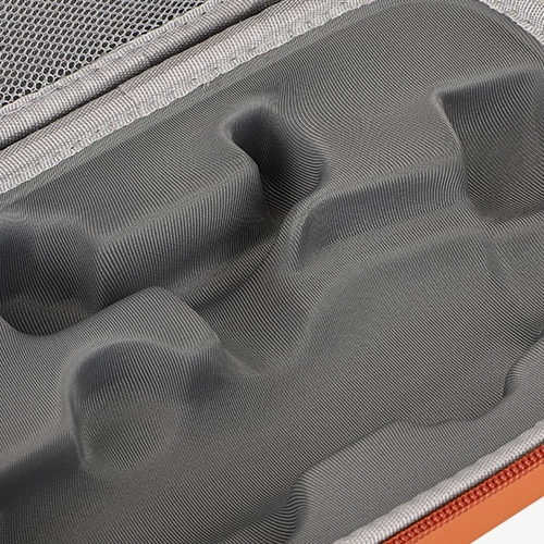 DJI Osmo Moblie 7P/8 ütésálló kézitáska (narancssárga kemény borítással)