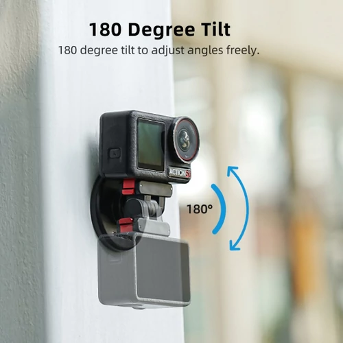 Kétirányú mágneses akciókamera rögzítő (180 fokos)