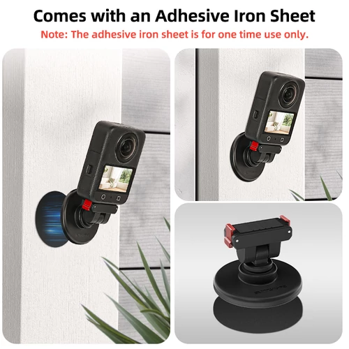 Kétirányú mágneses akciókamera rögzítő (180 fokos)