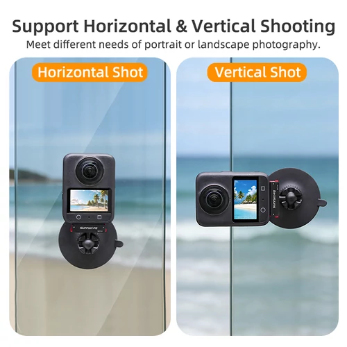 DJI Osmo 360/Action 5 Pro/4/3 Dual-Directional Magnetic Ball Head Assembly