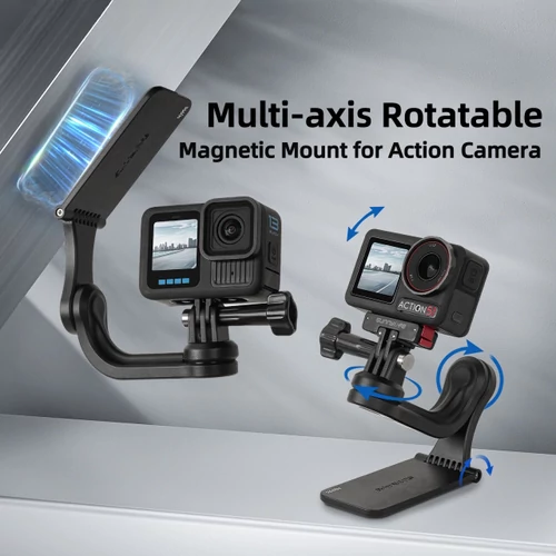 Multi-axis mágneses akciókamera rögzítő (180 fokos)
