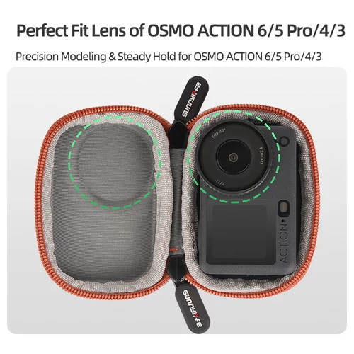 DJI Action sorozatú Mini ütésálló kézitáska (fekete)