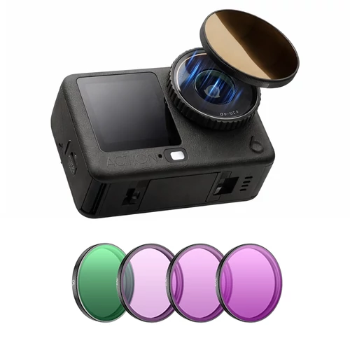 DJI Osmo Action 6 szűrőszett (CPL, ND8, ND16, ND32)