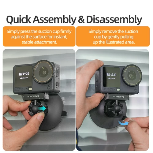 DJI Osmo Nano Dual-Directional Magnetic Ball Head Assembly